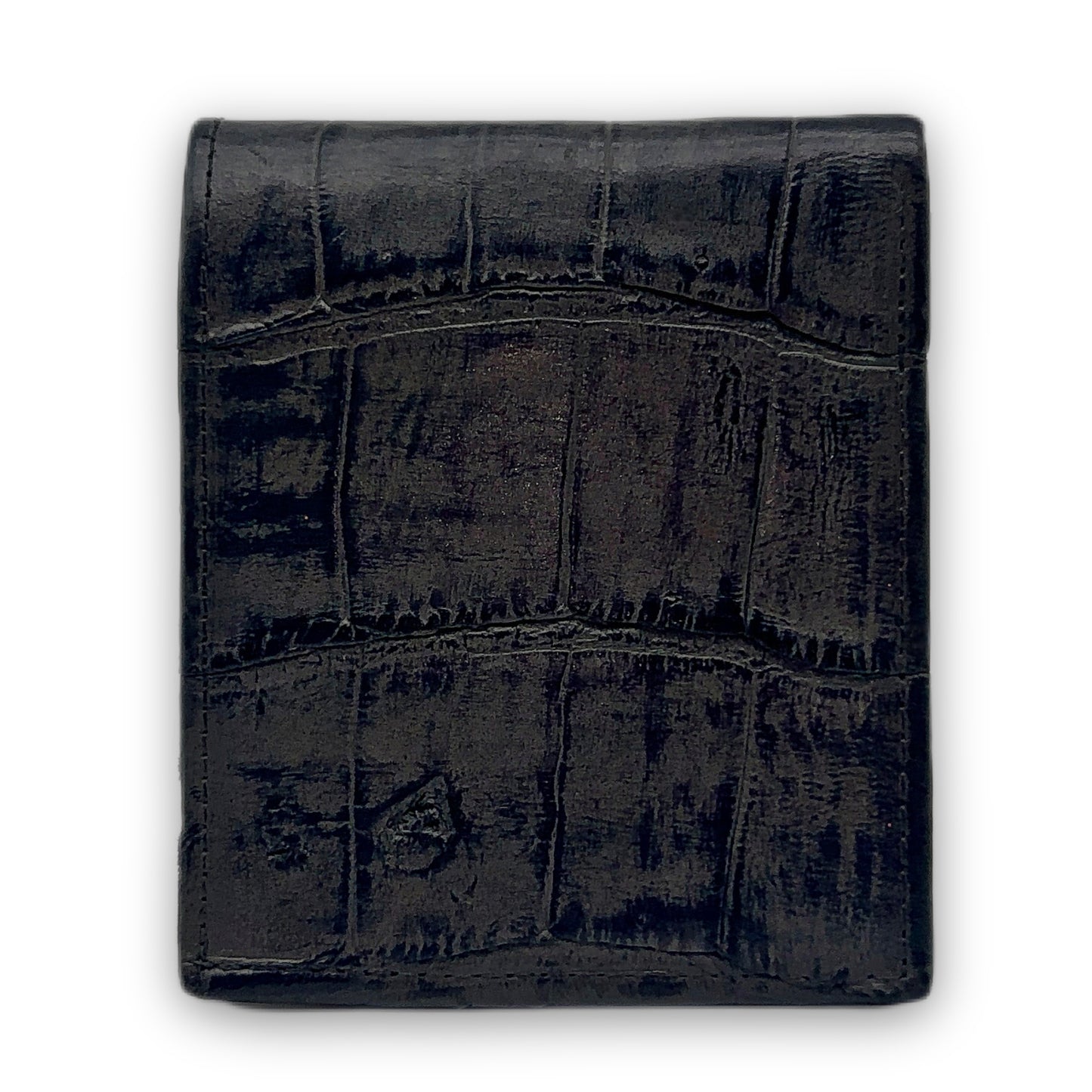 Gunmetal Grey Alligator Wallet