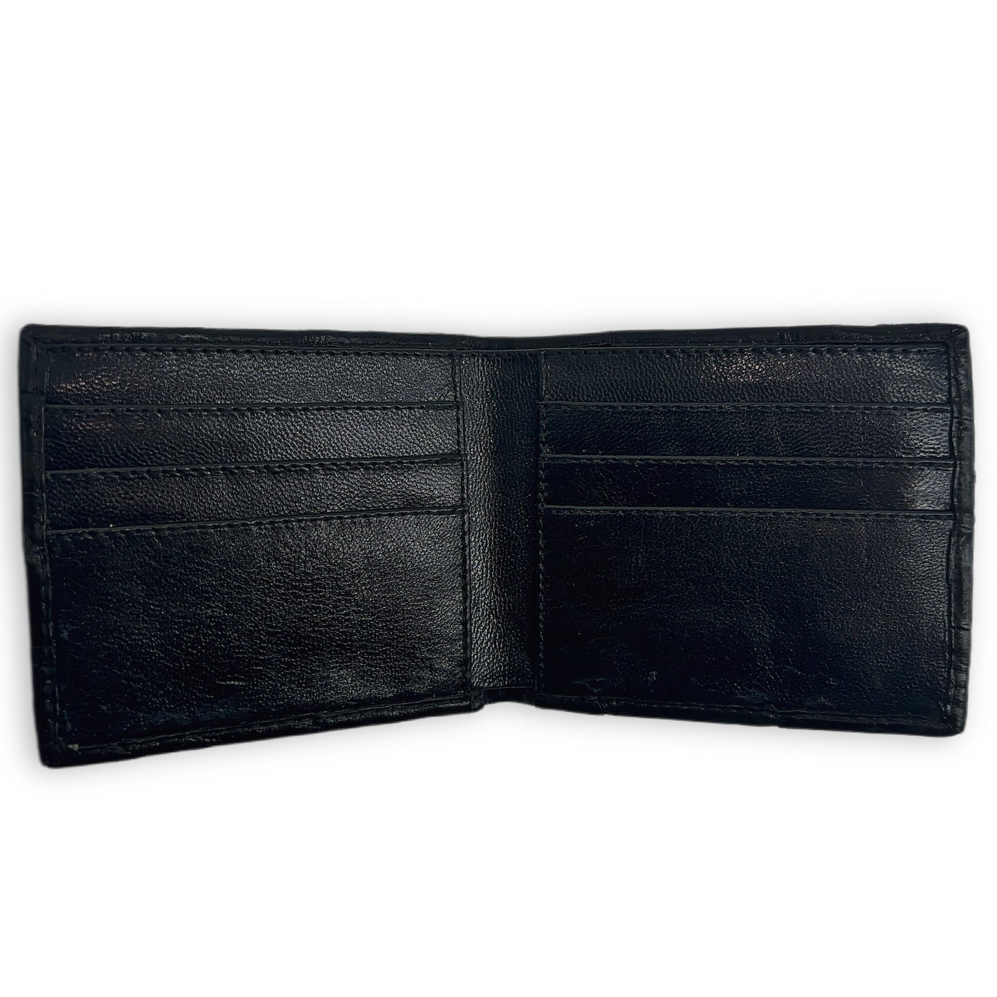 Gunmetal Grey Alligator Wallet