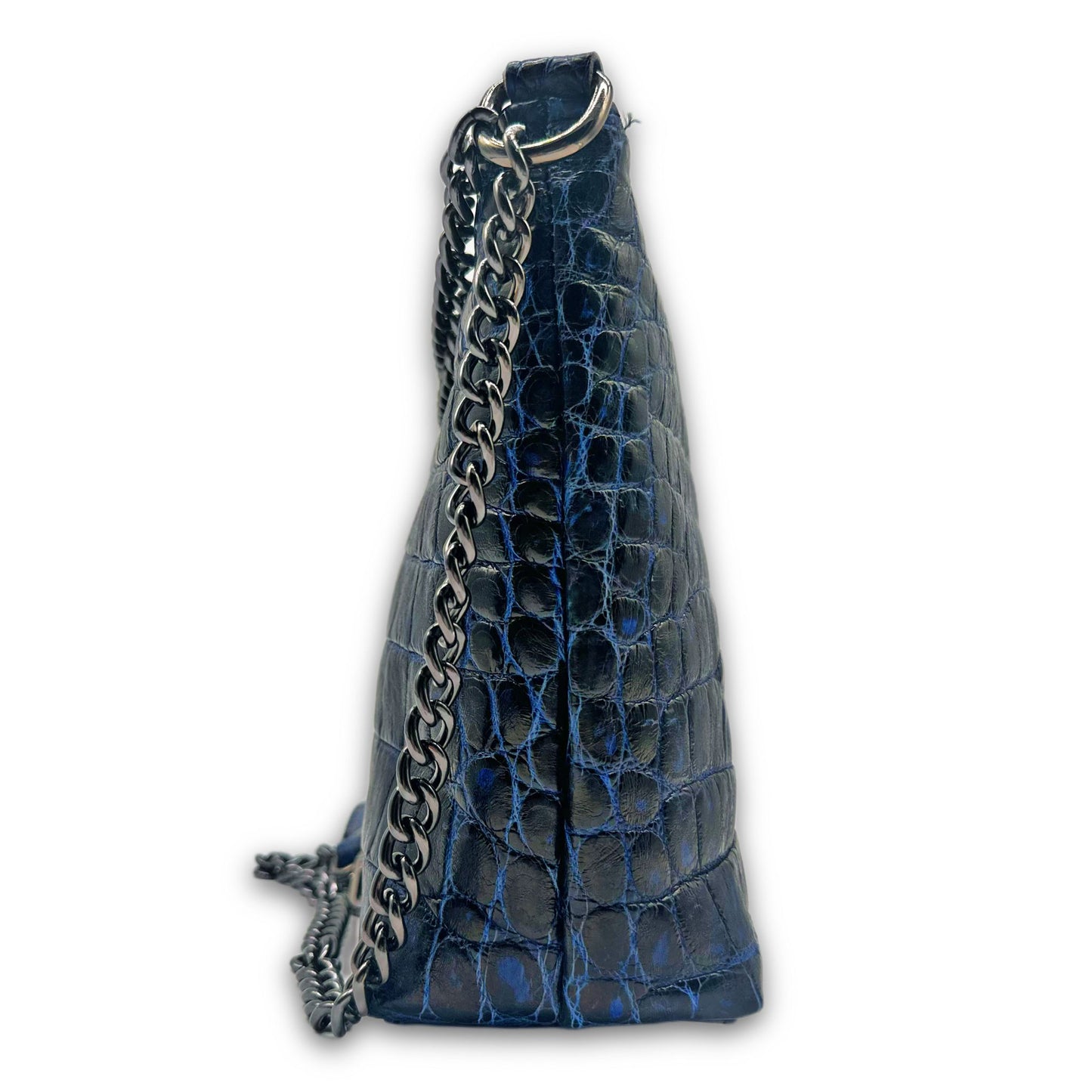 The Blue Lotus Alligator Purse