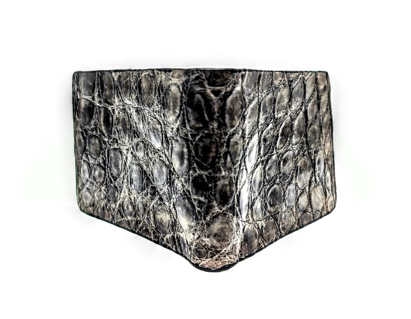 Greystone Alligator Leather Western Wallet, Bifold Wallet, 6 card slot, Handmade Western Wallet, Cowboy Wallet