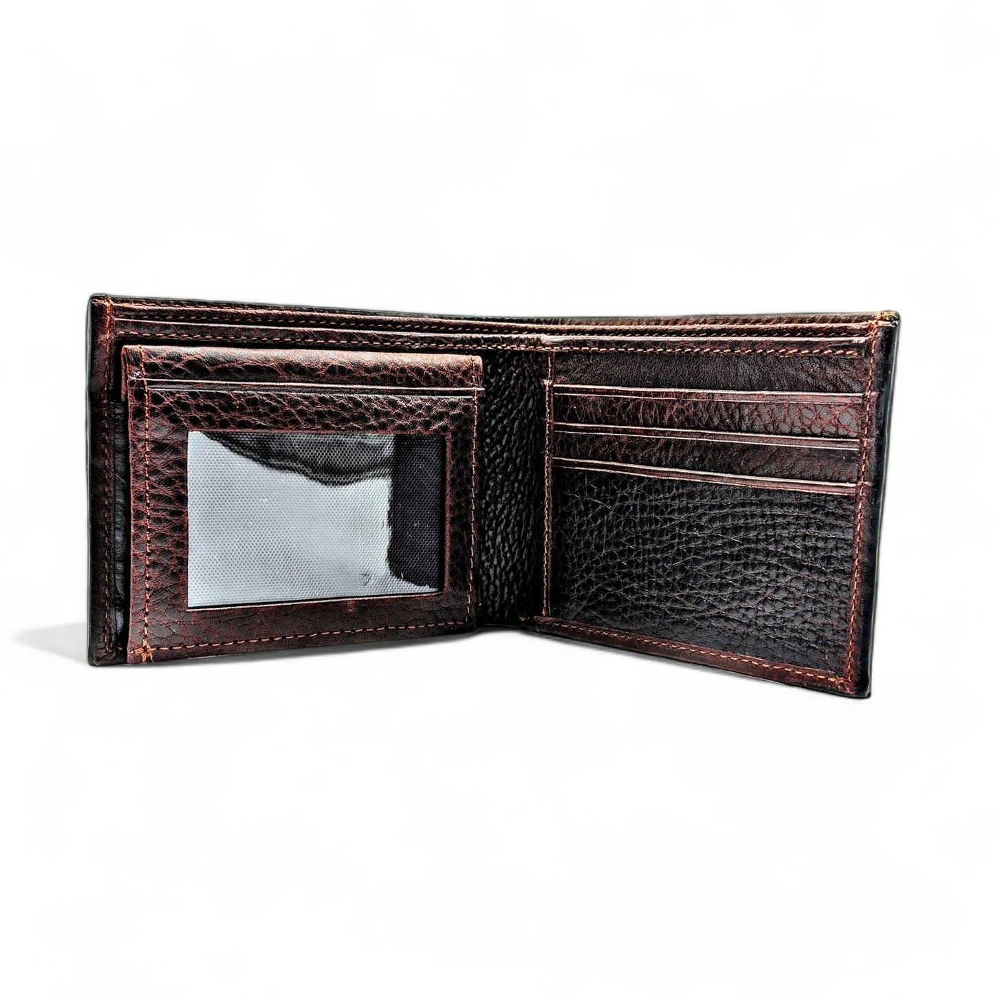 Natural Snakeskin Leather Western Wallet, Bifold Wallet, 6 card slot, Handmade Western Wallet, Cowboy Wallet