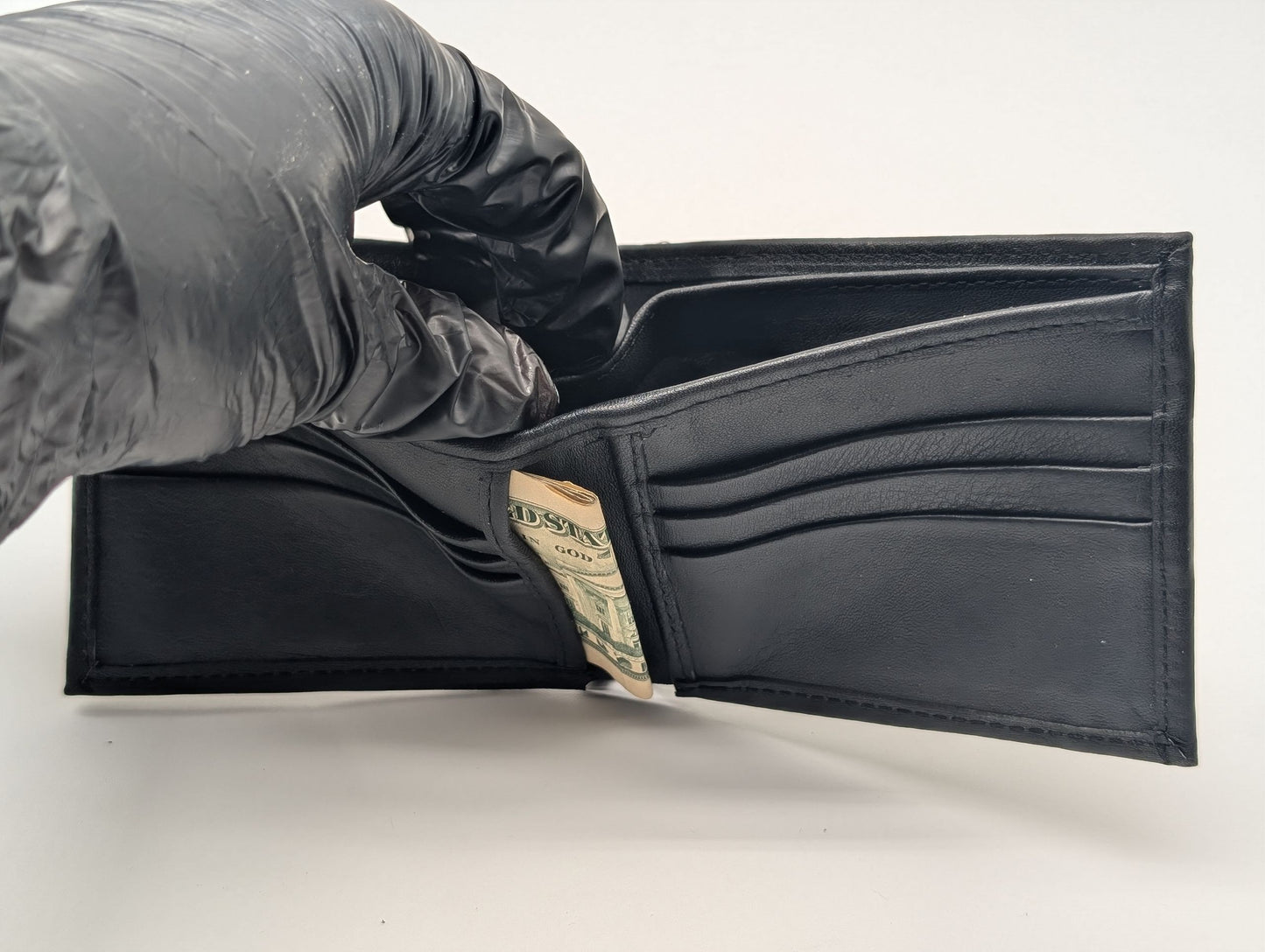 Handmade Alligator Leather Wallet – Luxury Bifold with 6 Card Slots and Dual Bill Compartment