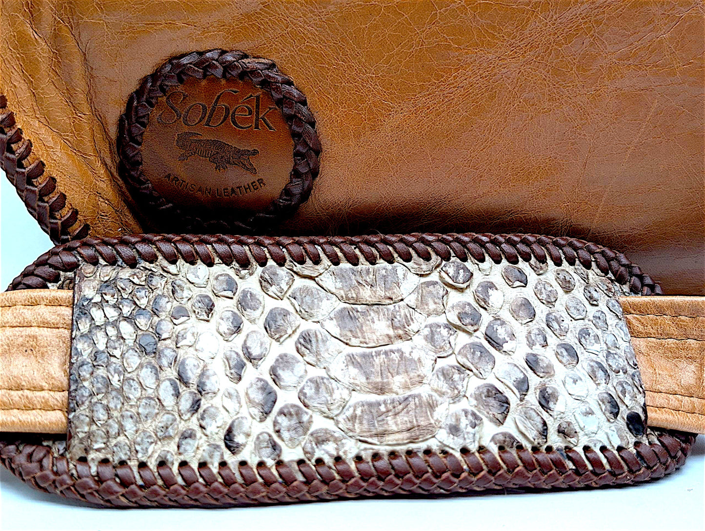 Bohemian Armadillo Shell Crossbody Bag| Snakeskin| Artisan Whipstitch Leather Bag| Antler Bone| Fringe| Southwestern Fashion