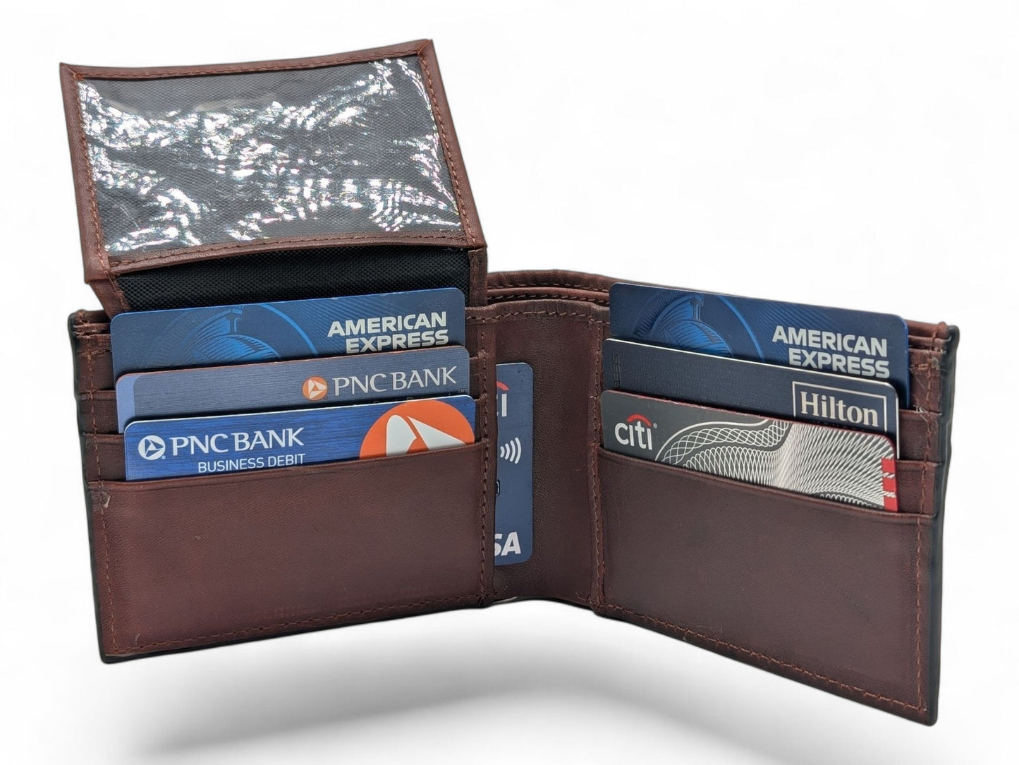 Genuine Ostrich Leather Wallet - Black Ostrich Wallet, Men's Bifold Wallet