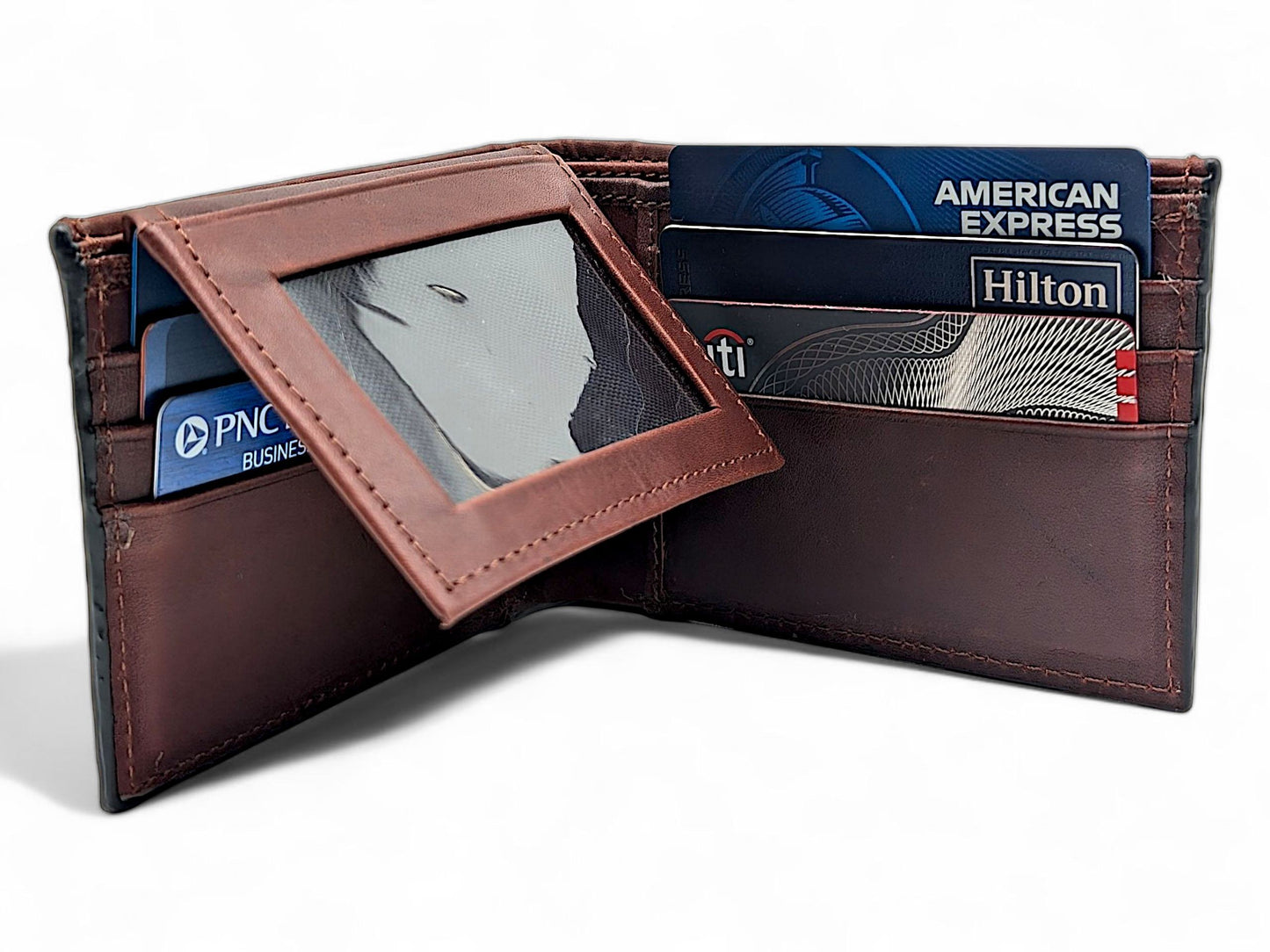Genuine Ostrich Leather Wallet - Black Ostrich Wallet, Men's Bifold Wallet