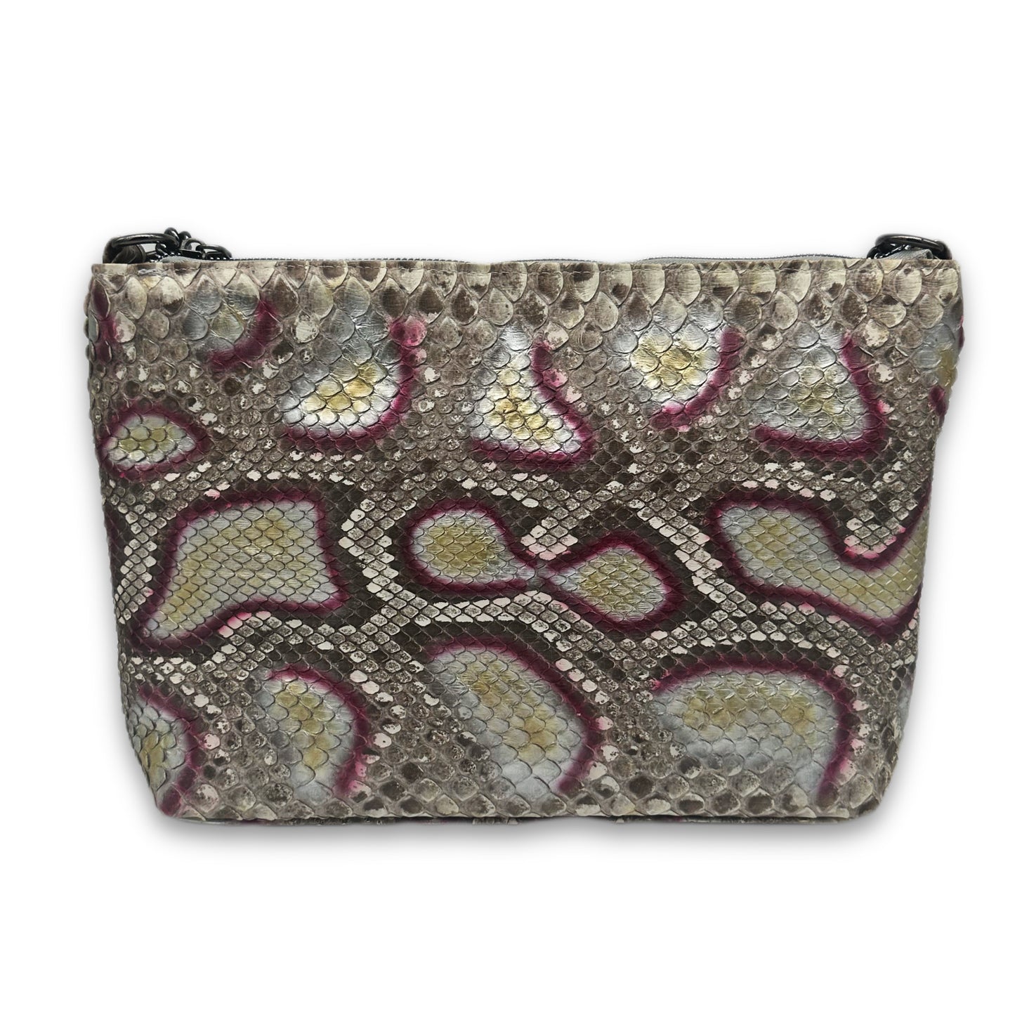 The Ambrosía Snakeskin Chain Purse
