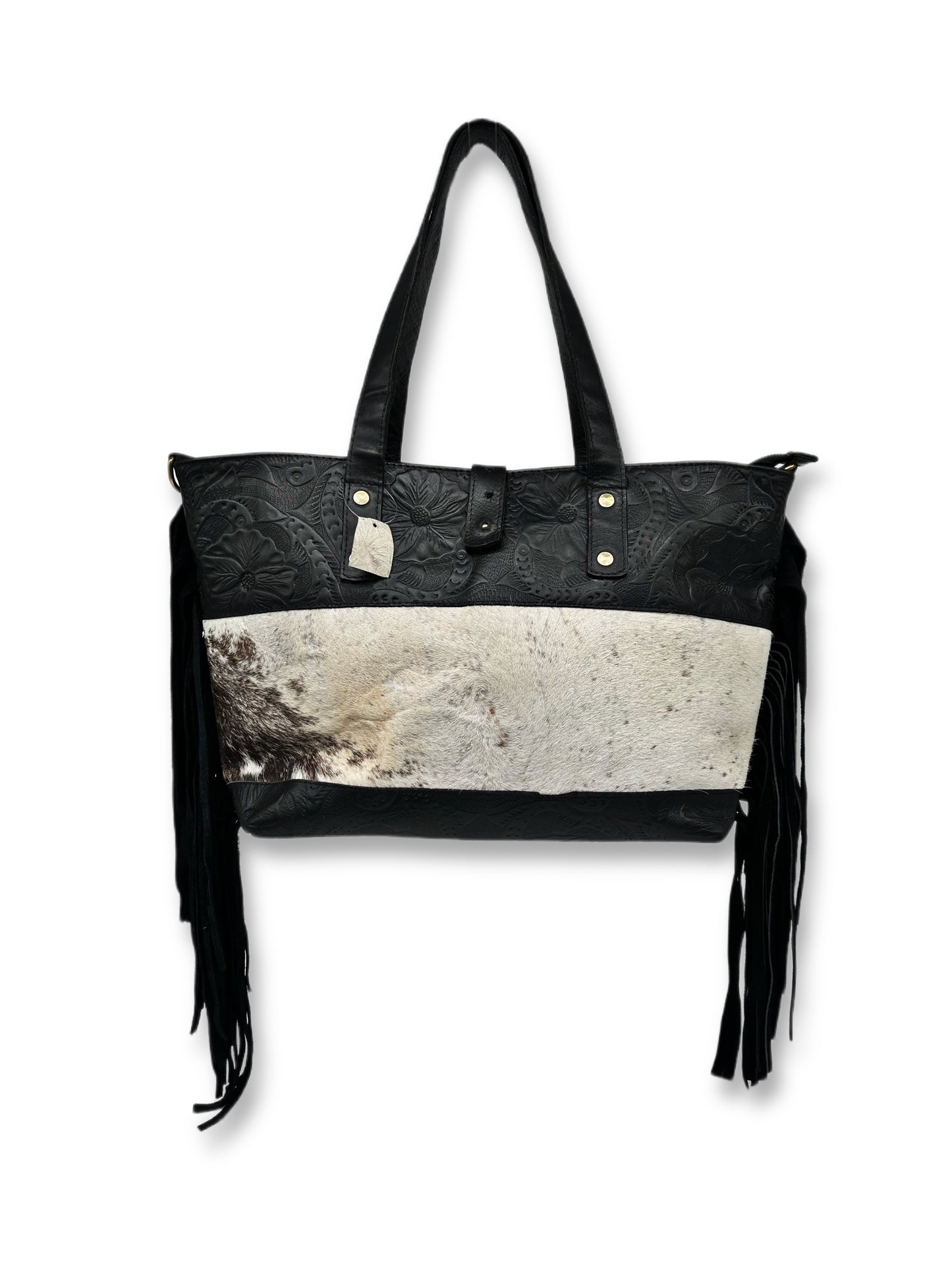 large cowhide tote