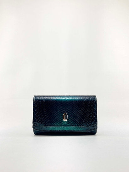 Nano Mermaid Snakeskin Clutch