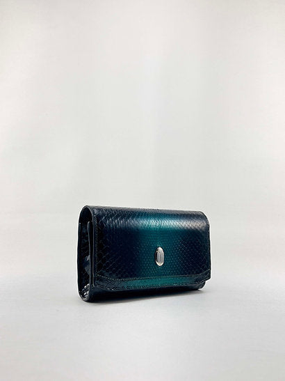 Nano Mermaid Snakeskin Clutch