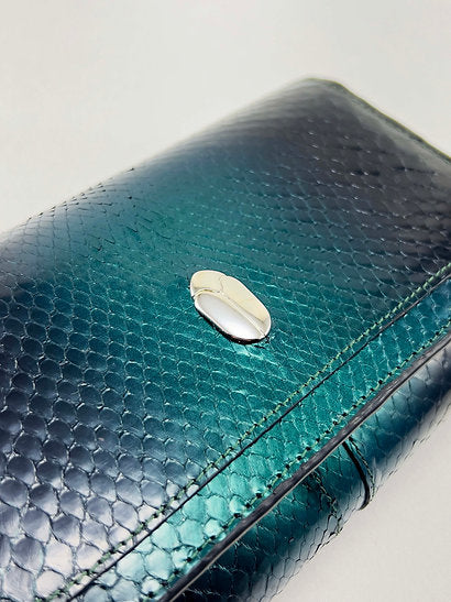 Nano Mermaid Snakeskin Clutch