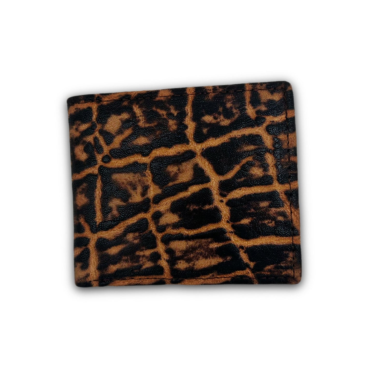 Rustic Brown Elephant Wallet