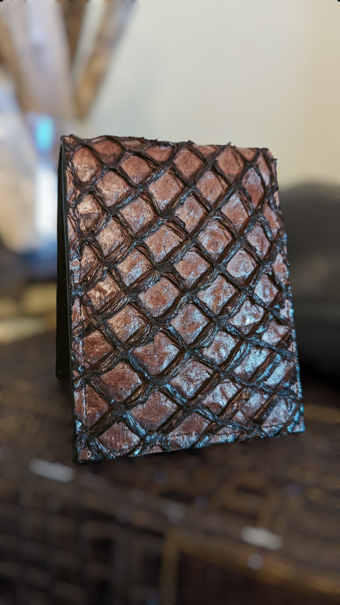 Piracucu Fish leather wallet store