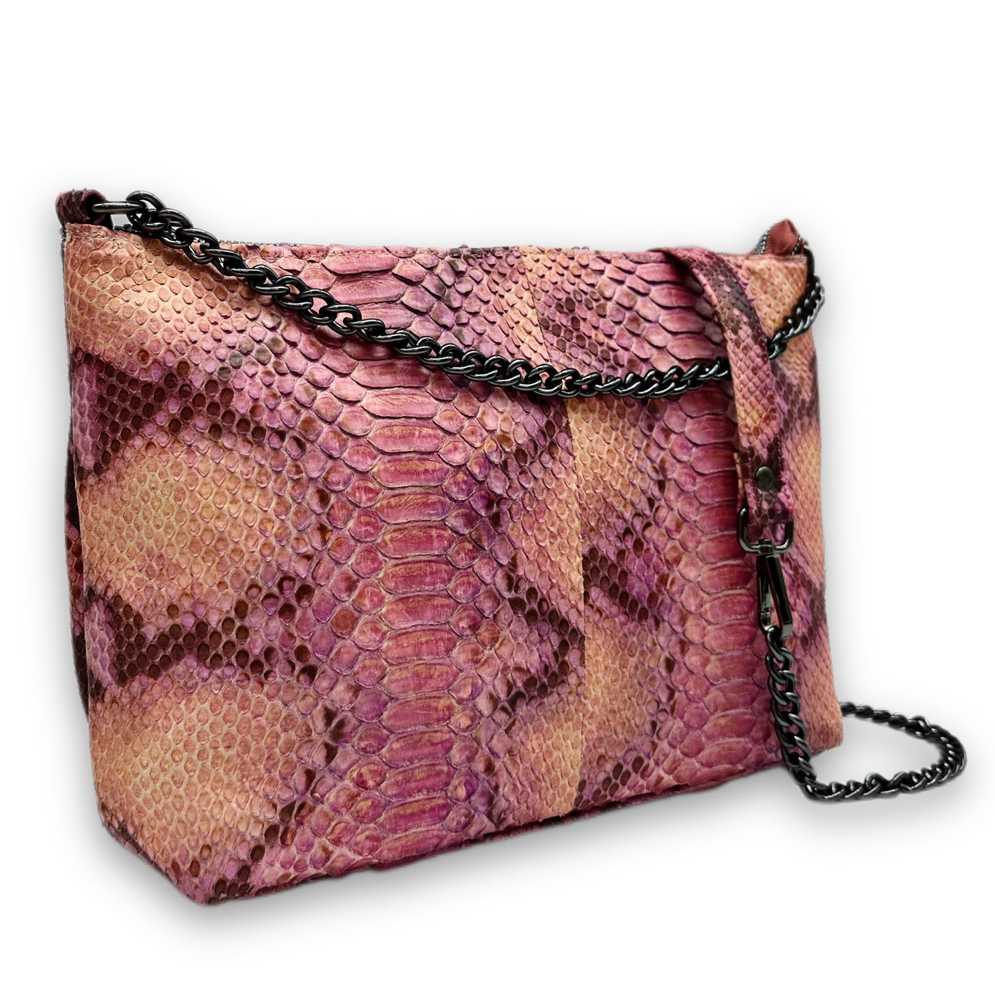 Dream in Pink Snakeskin Purse