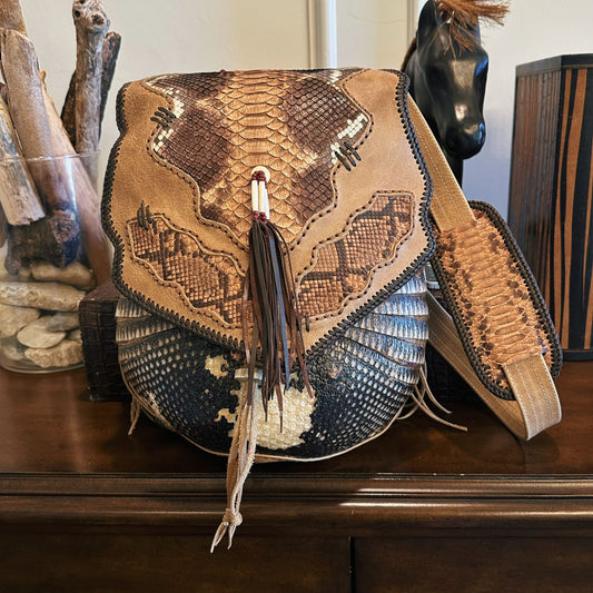 bohemian armadillo shell python bath