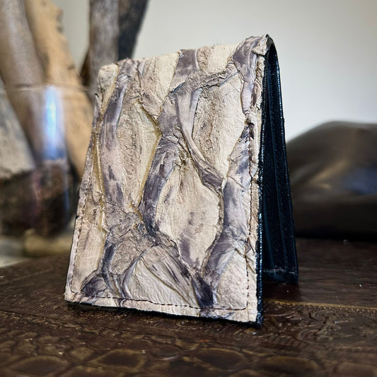 Oyster Gray Pirarucu Fish Men's Wallet