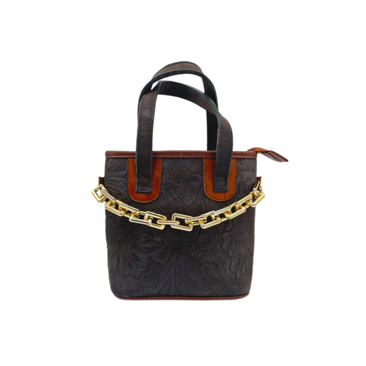 Lusso Chic Tooled Leather Purse