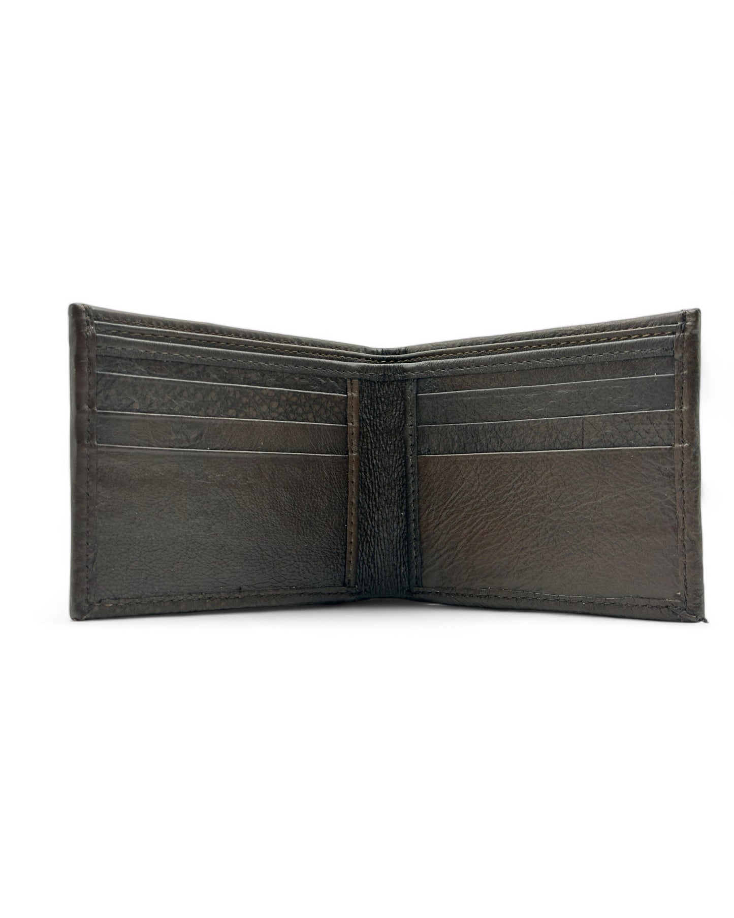 Nobuck Brown Alligator Wallet