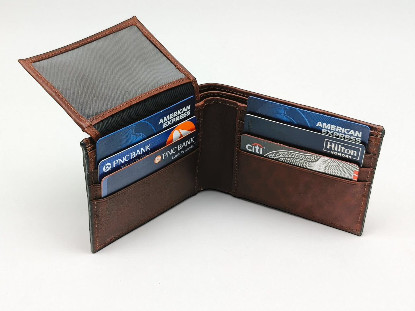 Genuine Ostrich Leather Bifold Wallet – Handmade Exotic Leather with ID Window & 6 Card Slots