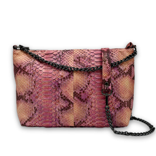 Dream in Pink Snakeskin Purse
