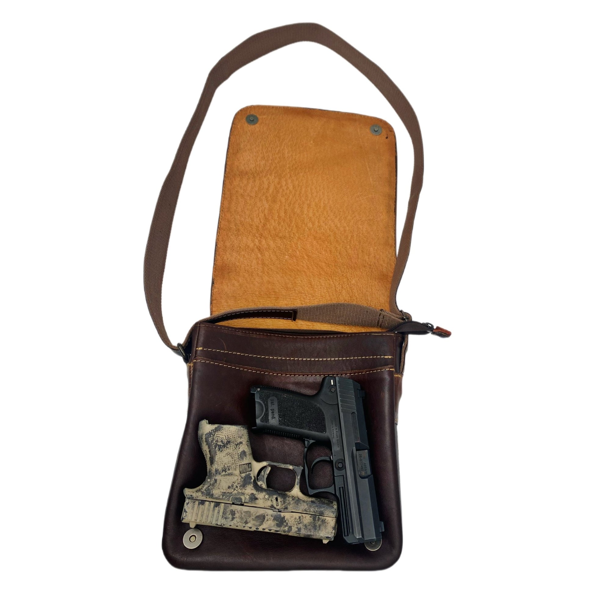 Alligator Hornback Concealed Carry Crossbody Bag - Sobék