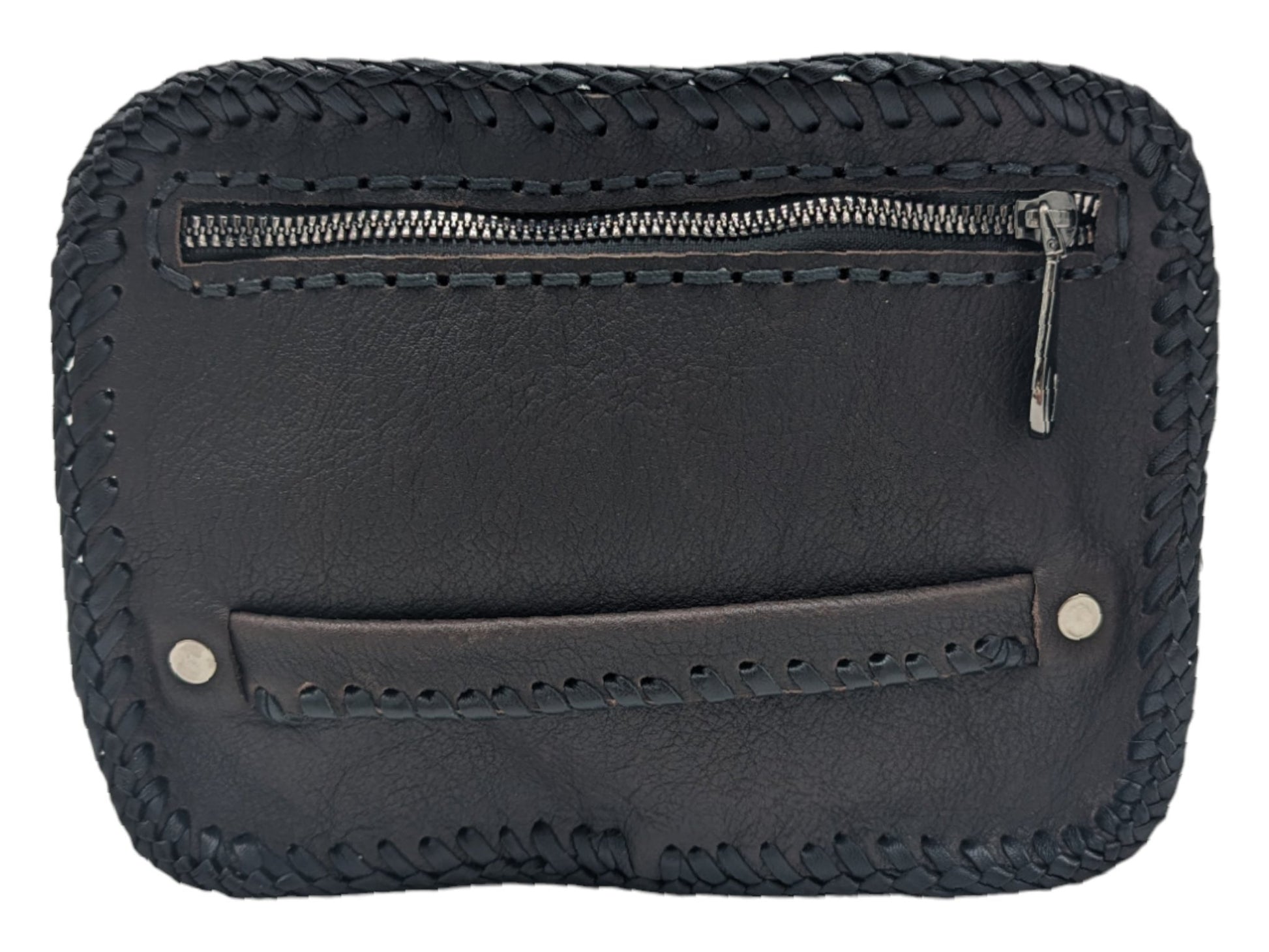 Alligator Patchwork Toiletry Bag with Obsidian Stone - Sobék