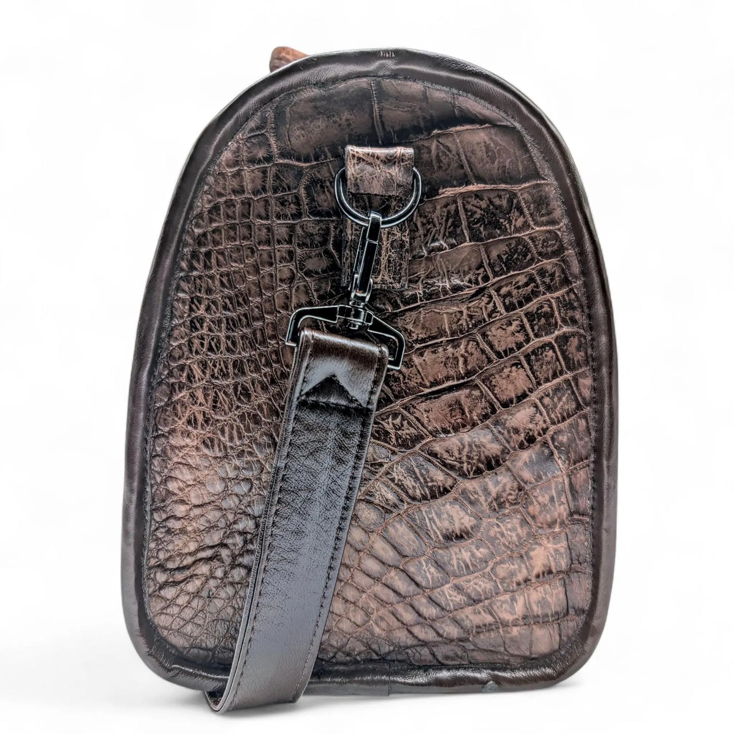 Genuine Full Alligator Leather Duffel Bag – Luxury Travel Weekender
