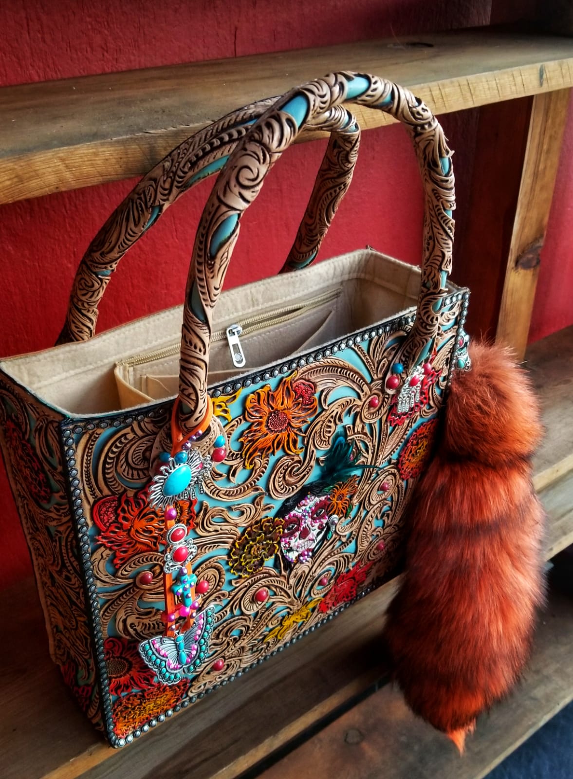 Good Western Butterfly Handbag