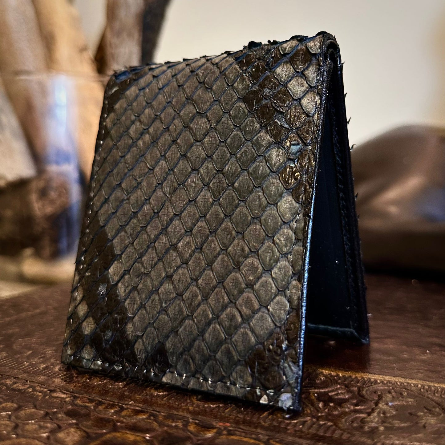 snakeskin wallet