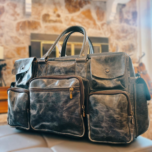 Forge Leather Duffel
