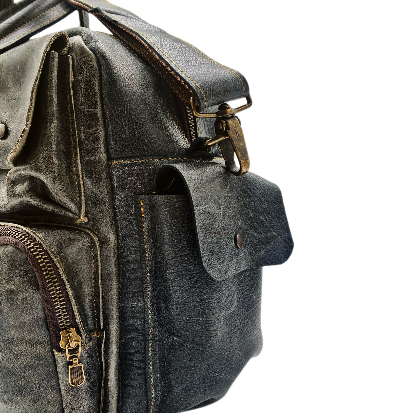 Forge Leather Duffel