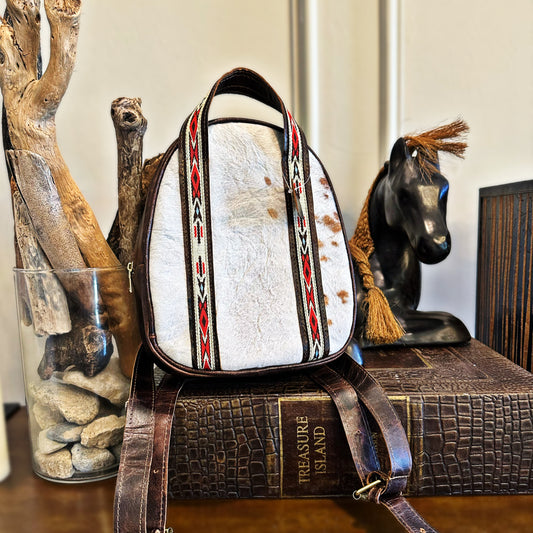 Aztec Cowhair Mini Backpack Perfect