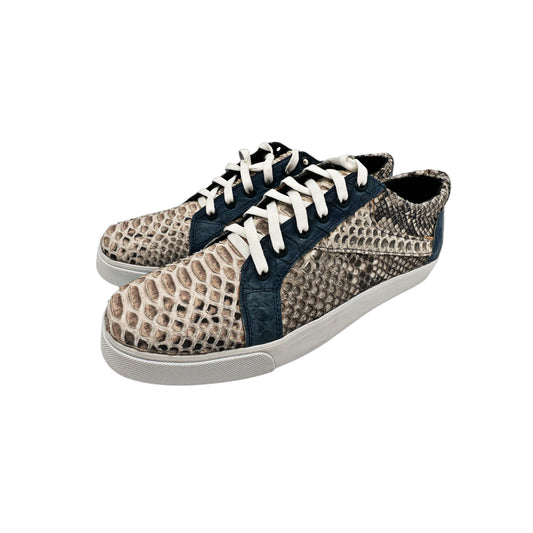 Snowscale Snakeskin Jean Python Sneakers