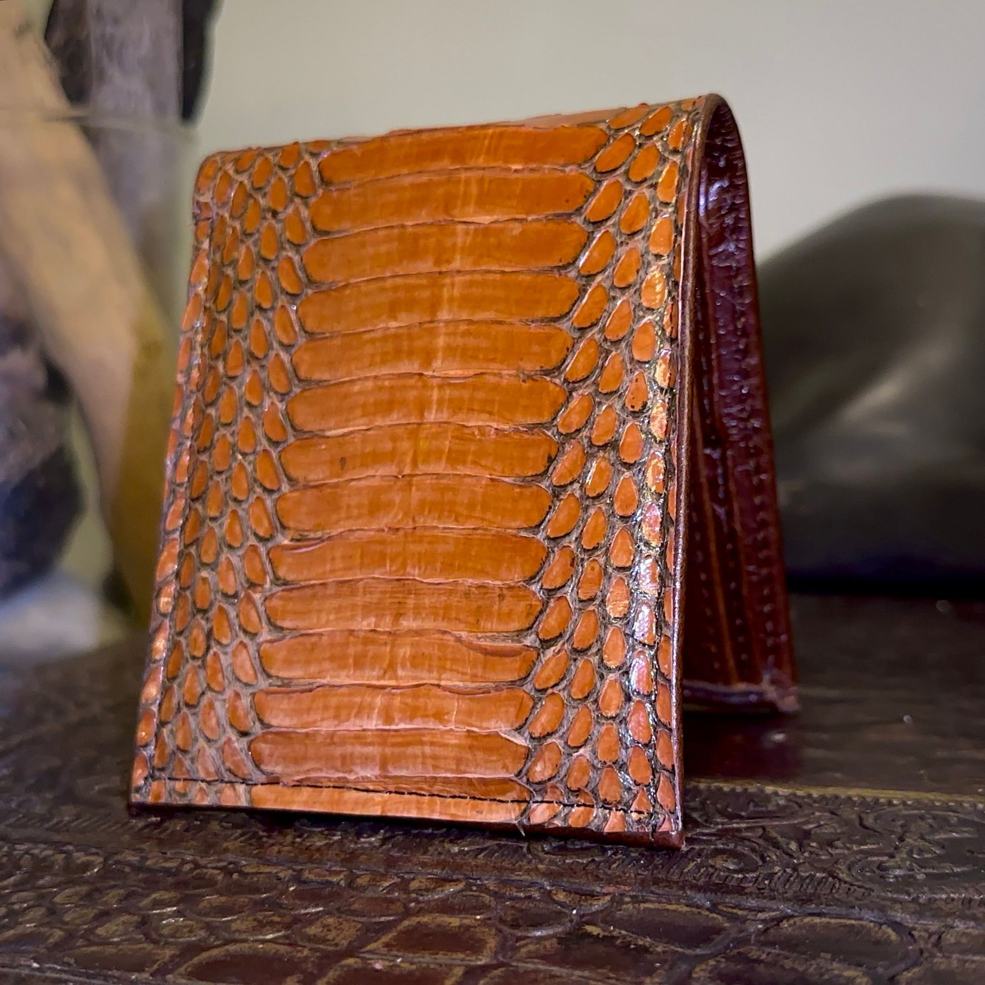 snakeskin wallet